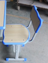 Primary and secondary school students desks and chairs factory direct thickening lifting film training class school desks single double learning table