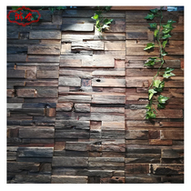 Natural culture stone Balcony courtyard Living room culture brick TV background wall Retro exterior wall brick Simple mosaic