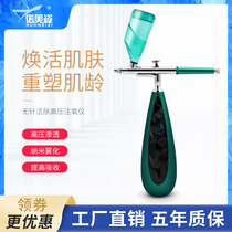  Handheld water oxygen meter Oxygen injection meter Nano spray hydration instrument Spray gun Household handheld convenient charging beauty salon