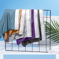 Underpants men adult flat corner ice silk summer thin seamless four-corner shorts head breathable bottoms student tide summer