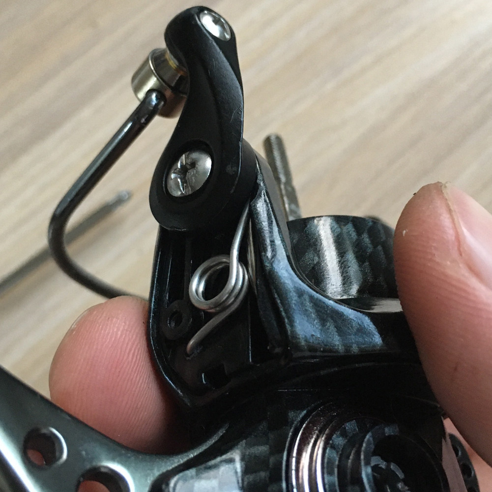 Spinning wheel spring daiwa fishery spring general accessories fisherwheel reset line block spring spring spring torque spring