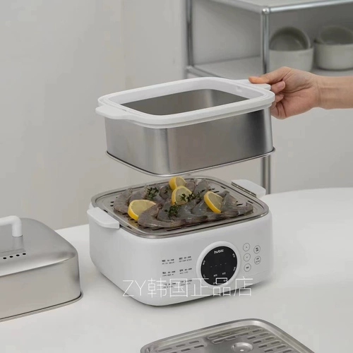 Универсальная коробка из нержавеющей стали, многослойная пароварка, Южная Корея