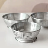 Покупка южной Кореи корзин для хранения корзин, овощей алюминия, овощные корзины, корзины, фруктовые лапши, сливную корзину