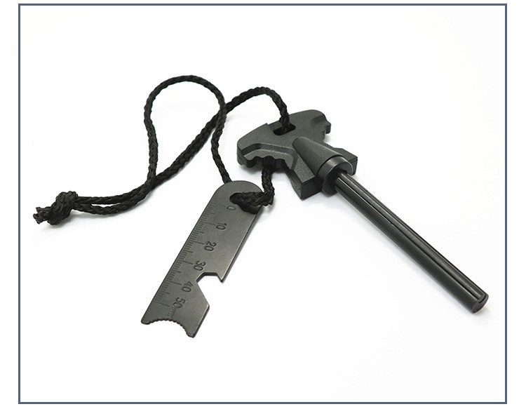 Lightstone wild lighting rod magnesium rod multifunctional outdoor survival firearm magnesium block survival equipment causing fire