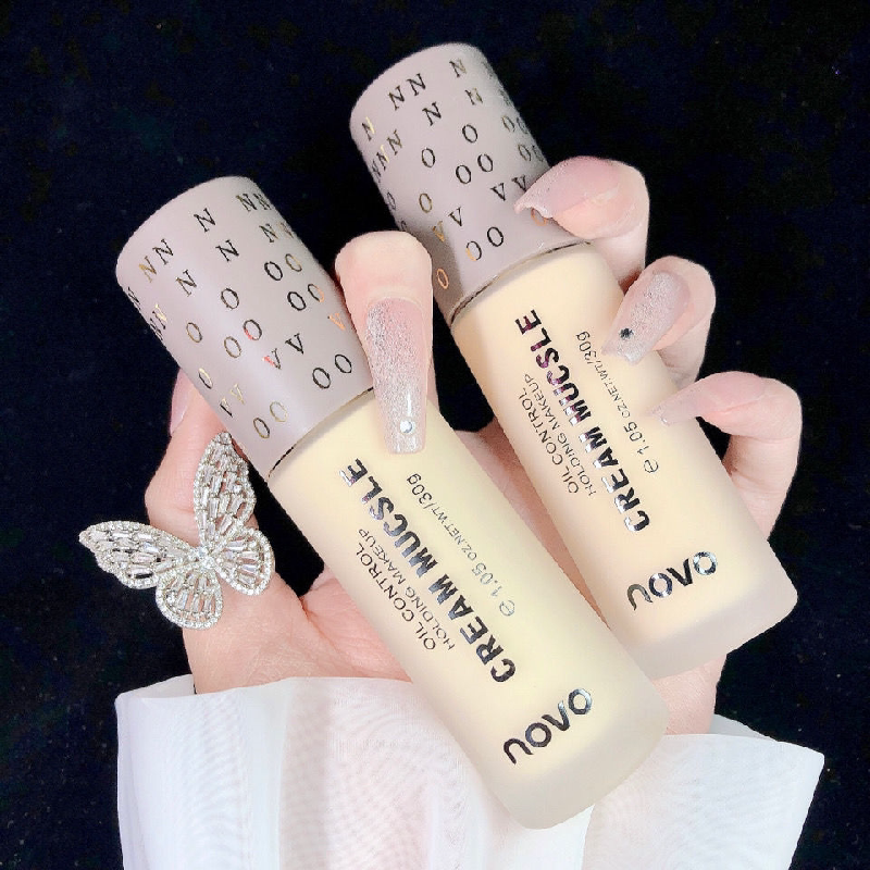 NOVO Grass Ben Skin Care Powder Bottom Liquid Oil Leather Control Oil Dry Leather Moisturizing Shade Persistent Cream Muscular No-Makeup Female