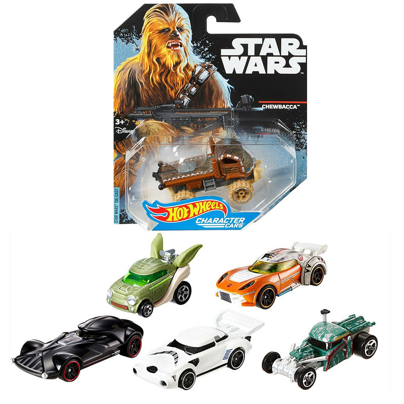 Hot Wheels Star Wars Character Car Model Children's Toy Car Collector's Edition Alloy Simulation Hot Sports Car