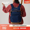 Skechers new sports bag for men and women, simple backpack, flip-top adjustable outdoor bag