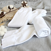 100% Cotton Healthy Pure White Cotton Childrens Autumn Pants Spring and Autumn Boys and Girls Bottom Cotton Single Strip