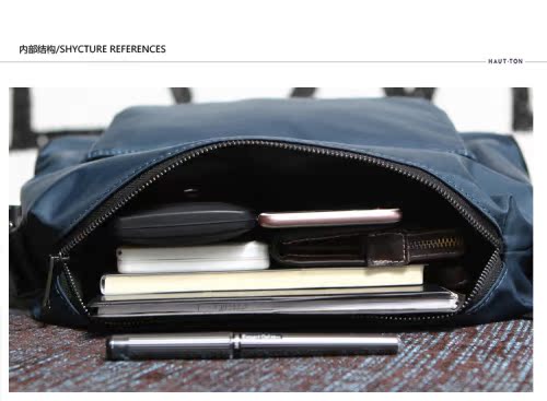Túi đeo vai nam Messenger túi nam thủy triều giản dị Vải Oxford vải chéo túi nylon Túi nam ví louis vuitton