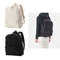MUJI MUJI new organic cotton waterproof polyester fiber backpack student schoolbag leisure travel backpack