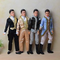 Domestic dress doll boyfriend 12 points Joint white muscle groom dress white muscle boyfriend Prince multiple