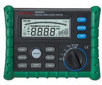 Huayi MS5203 digital Insulation Resistance Tester MASTECH MEGOHMMETER electronic shake meter