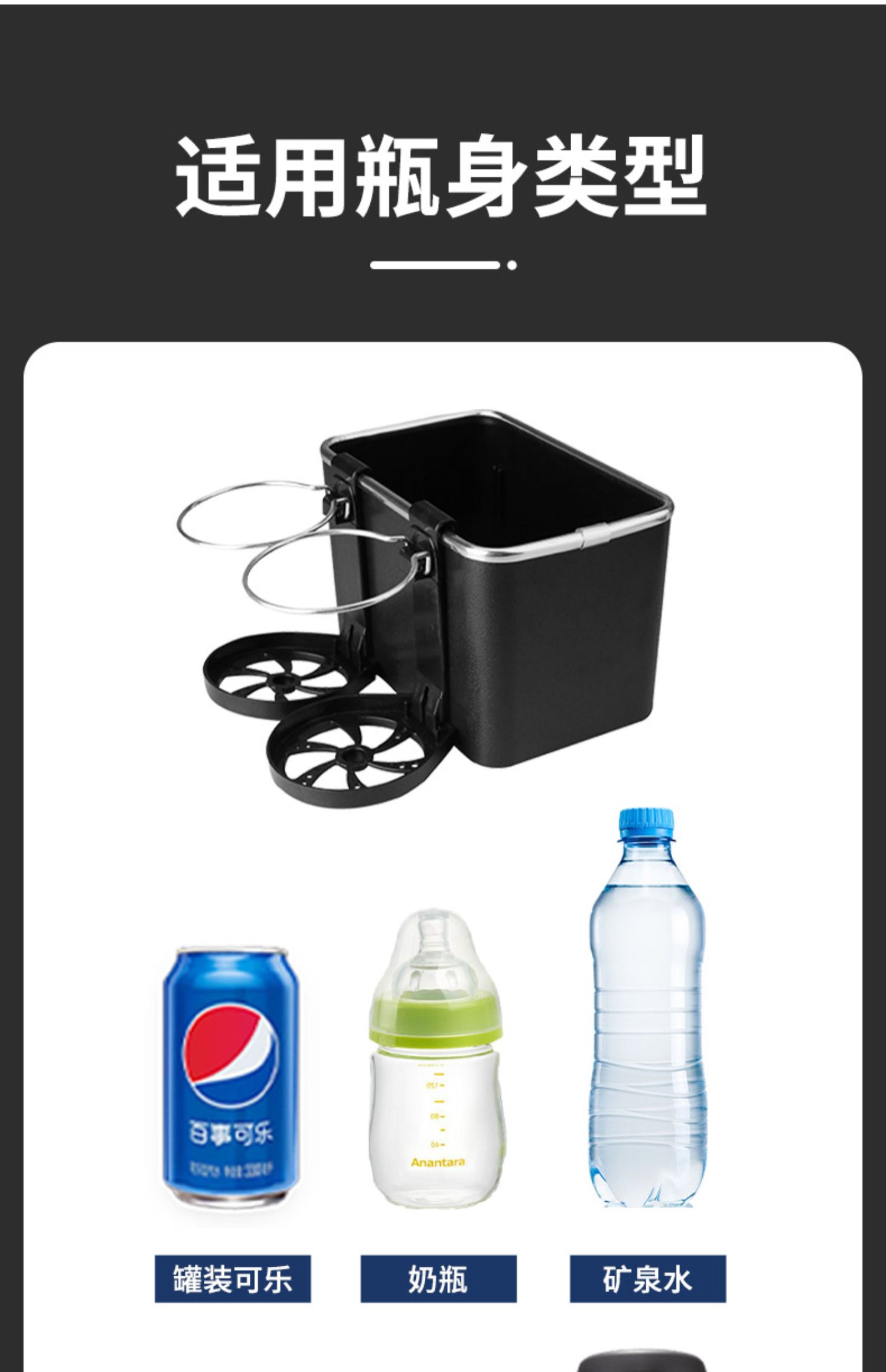 车载扶手箱收纳盒汽车用品大全实用车内多功能水杯架纸巾盒储物盒