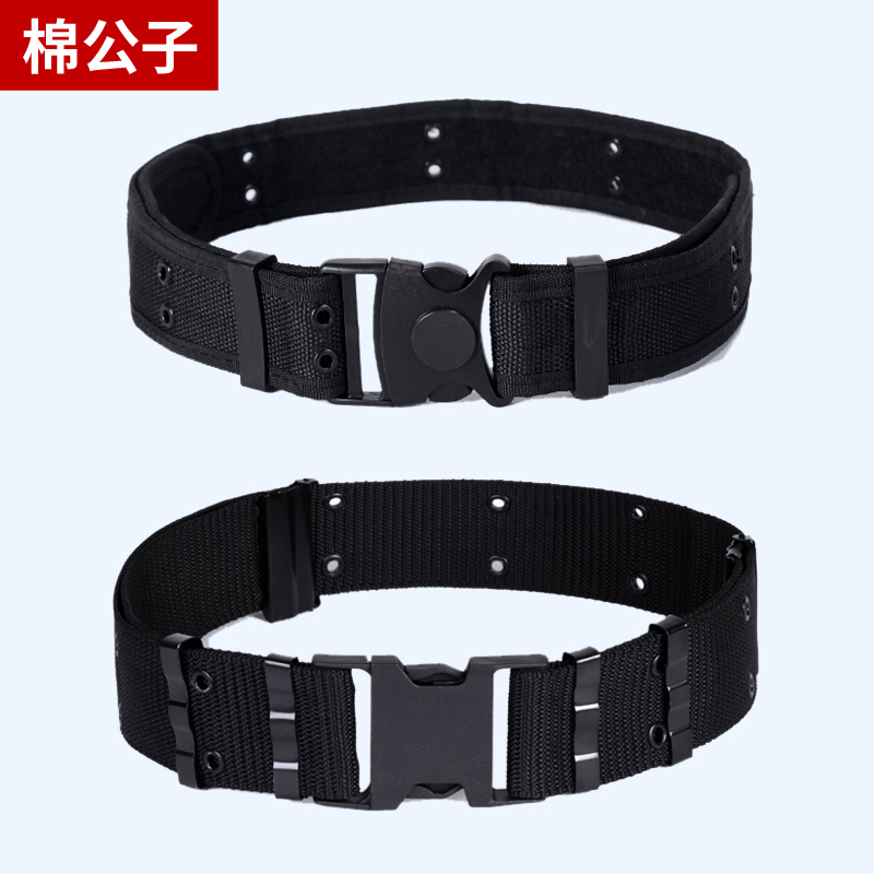 Security Belt Special Canvas Black Special Service Long-Sleeved Logo Work Clothes Spring, Summer and Autum Pants New Style for Men and Women