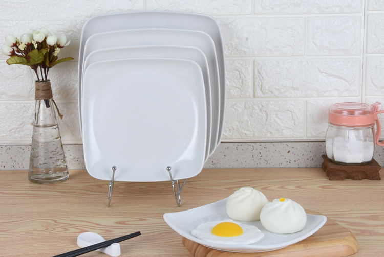 Bộ đồ ăn nhanh Melamine nhà hàng thức ăn nhanh nhà hàng nhựa chiên cơm chiên mì chiên cơm phủ cơm tấm nhà hàng thương mại dĩa sứ