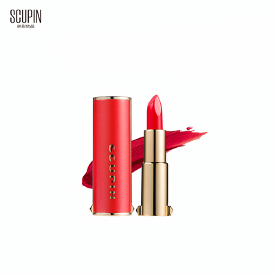 【不掉色不沾杯】气质小金管口红