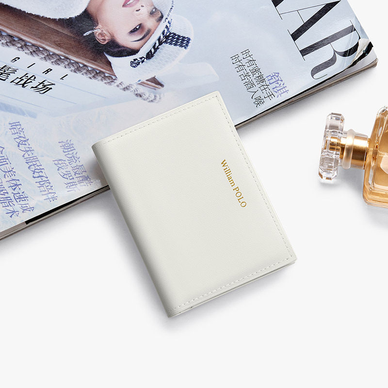 Paul Card Holder for Women, Compact, Exquisite, High-End, 2026 New Model, Ultra-Thin Document Holder, Genuine Leather Driver's License Case, Card Holder