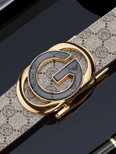 Мужской ремень-поло Ralph Lauren из натуральной кожи, мужской ремень с автоматической пряжкой, новинка 2025 года, модный молодежный высококачественный брендовый ремень