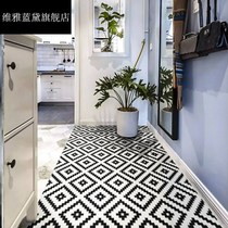 Entrance Door Erasable Mat Pvc Doormat Pvc Doormat Ground Mat in door Anti-slip Kitchen Xuanguan Carpet Home Tailoring