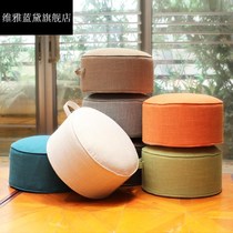 Removable washout linen cushion tatami tatami heightening thicken bushel floor sitting pier tea table balcony floating window cloth art cushion