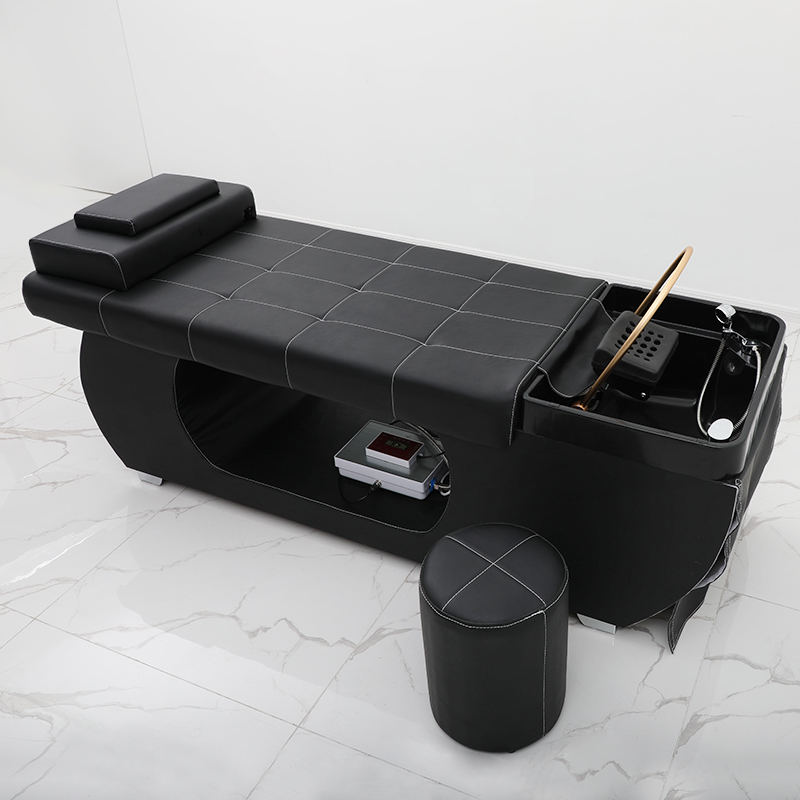 Hairdressershop Removable Head Therapy Basin Extraction Ear Wash Headboard Soup Raising Hair Salon Water Circulation Fumigation Beauty Hair Washing head bed