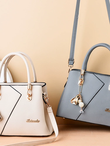 阿卡芙 Модная вместительная и большая демисезонная сумка на одно плечо для матери