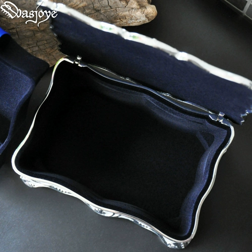 Wasjoye Окрашенная коробочка для хранения для принцессы, аксессуар, коробка для хранения, ювелирное украшение, кольцо, европейский стиль