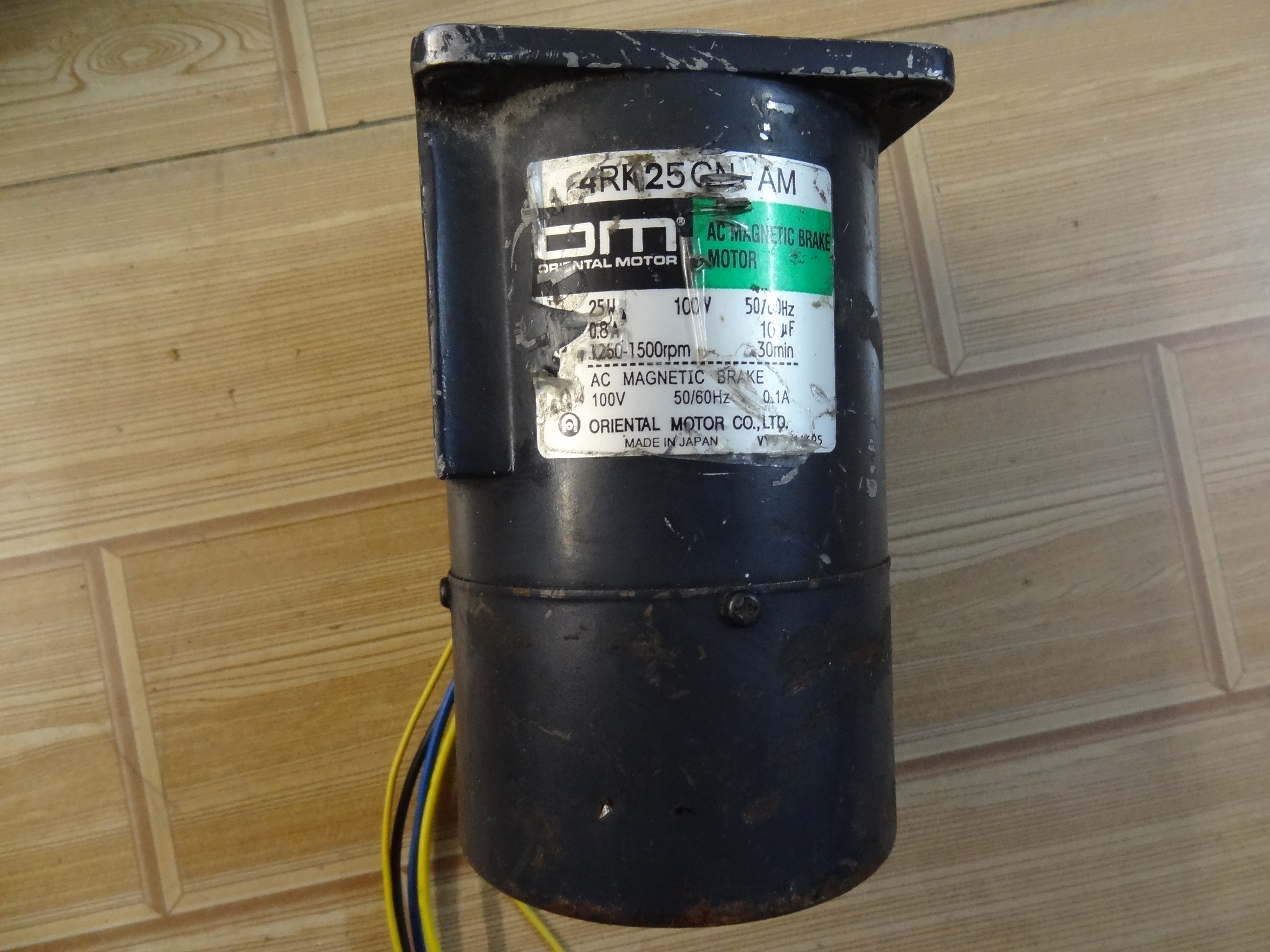 Dismantling Japan Oriental OM Motor 4RK25GN-AM Brake Gear Motor 25W 100V Spot Processing - Taobao