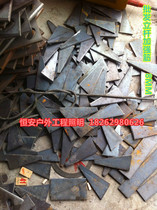 Monitoring pole Reinforced rib Reinforced corner rib Garden light pole Lamp pole Camera reinforced triangle rib Light pole accessories