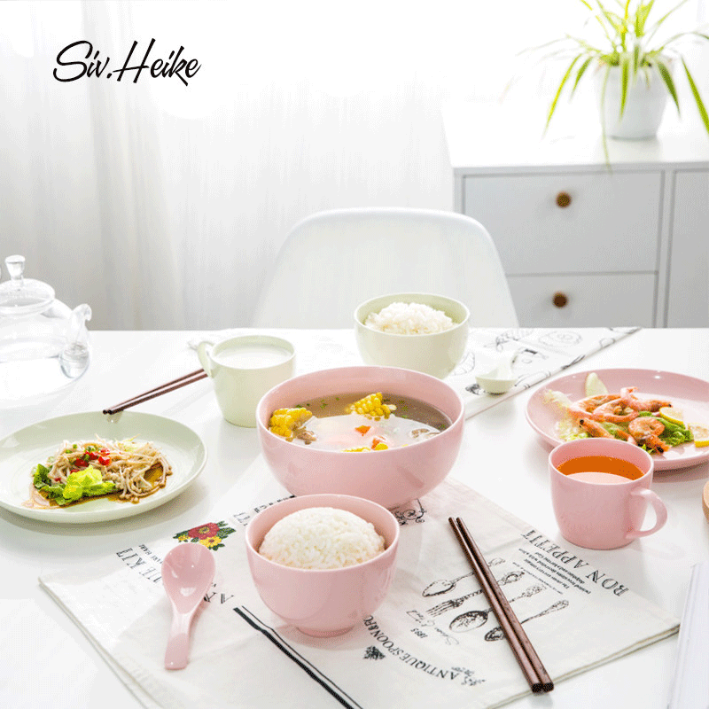 Creative household contracted express picking Japanese European ceramic dishes dishes chopsticks tableware suit just a little food