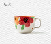 Nordic ins hand color express it in Japanese European ceramic bowl of soup bowl food noodles bowl of salad bowl western tableware