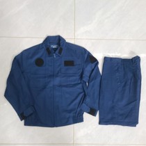 Basically new 14 styles of summer ground crew tops and pants overalls suit blue aircraft maintenance suit