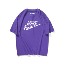 Nike Ton Boy Short Sleeve T-shirt Pure Cotton Summer Children CUHK Child Casual Loose Sports Blouse Women Compassionate Tide