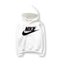 Nike Ton Boy Necropolis Cap Spring Autumn Pure Cotton CUHK Child Children Leisure Sports Plus Suede Suru Blouse Blouse Girl