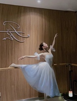 Adult professional tutu childrens little swan dance practice clothes girls ballet performance clothes white autumn and winter