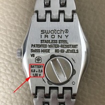 For swatch watches Swiss original battery BATTERY377 SR626SW 6 8x2 6 1 55v