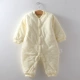 Quần áo mùa đông cho bé quần áo sơ sinh 0-3 tháng cotton jumpsuit mùa đông cho bé sơ sinh Bộ đồ ngủ cotton mỏng ấm 6 - Áo liền quần