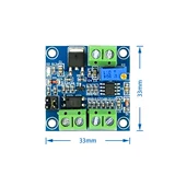 Модуль преобразователя с типами с напряжением от 0% -100% до 0-10V для PLC MCU