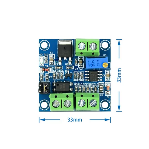 Модуль преобразователя с типами с напряжением от 0% -100% до 0-10V для PLC MCU