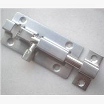 Door latch bolt stainless steel automatic bolt door buttoned door bolt door lock 6 inch thickened
