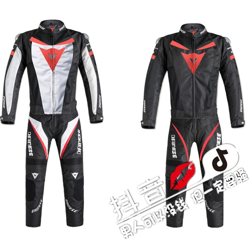 Mới phù hợp với xe máy hợp kim titan của Daniel S TEX bốn mùa đua phù hợp với đầu máy nam phù hợp với bộ đồ chống ngã - Xe máy Rider thiết bị
