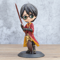 Qposket Q version of Harry Potter Quidditch Hands Around the Occasional Model Toy Swing Piece Cake Decoration