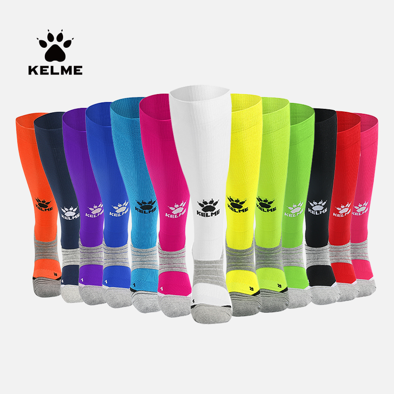 KELME Karmei Football Socks Non-slip Towel Bottom Long Silo Socks Male adult Student Basketball Sports Sox Children