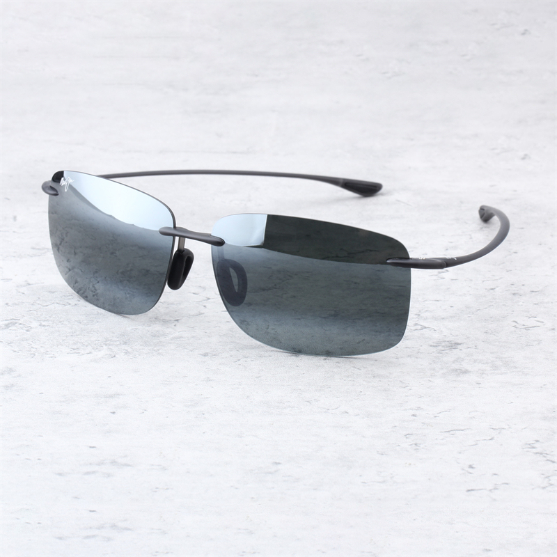 Maui Jim Rimless Sunglasses Casual Polarized Sunglasses Running Outdoor Chow Yun-Fat Style Mj443Si Maui Jim Rimless Sunglasses Casual Polarized Sunglasses Running Outdoor Chow Yun-Fat Style Mj443Si