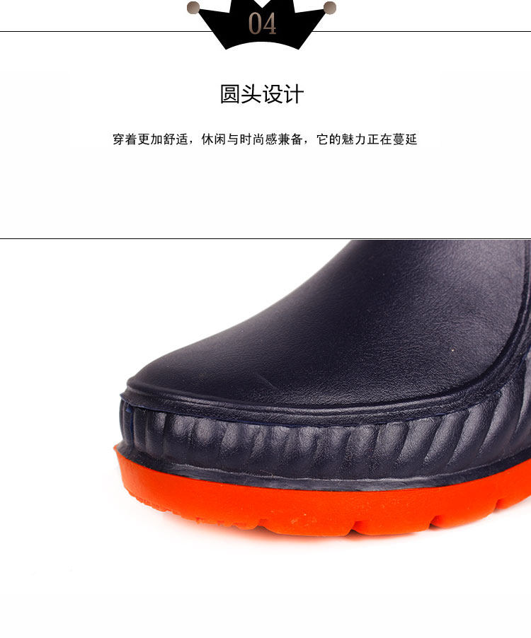 Chaussures - bottes caoutchouc homme pour hiver - semelle tendon - Ref 959995 Image 12