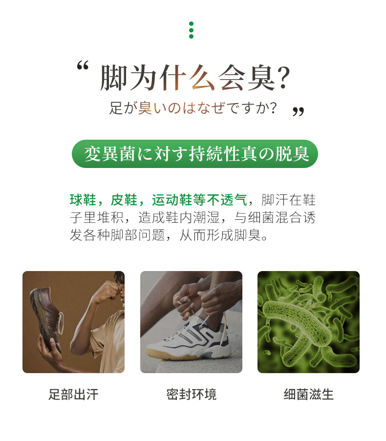 荟欣福 日本进口纳米银 除脚臭喷雾 图6