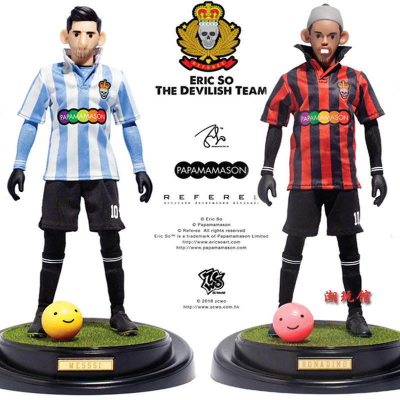 #Wave Play Hall#ZCWO Eric So 1 6 Devils Messi Messi Little Ronaldo Ronaldo