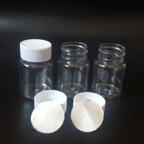 20ml food grade PET plastic sealed bottle 100ml sample bottle Translucent sub-packaging bottle Chemical reagent bottle