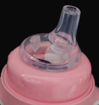 Learn to drink duck-billed Belotti wide-caliber Universal one mouthful suction nipple flat head anti-choking super soft integrated straw
