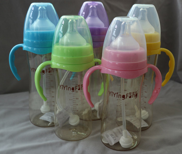Baby Pai PPSU wide diameter small waist milk bottle live room 260 ML 330ML resistant to fall